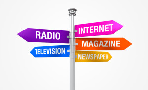 Sign Directions of Media Information